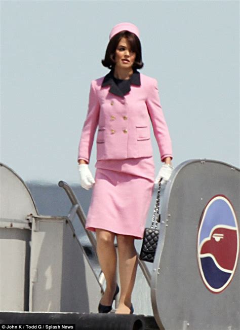 Nov 23, 2019 · for more than 12 hours after president john f. Natalie Portman is Jackie O in Chanel pink suit for ...