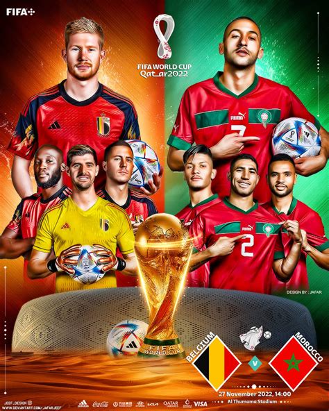 Belgium Morocco World Cup 2022 By Jafarjeef On Deviantart