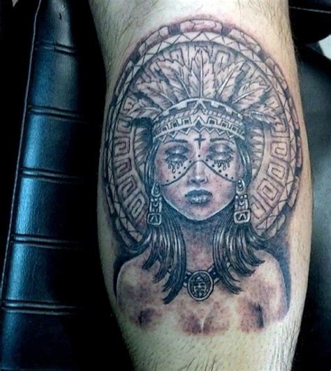 100 Tribal Black And White Leg Tattoo Design For Women Female Png