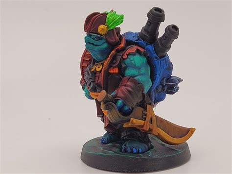 3d Printable Tortle Pirate By Bite The Bullet