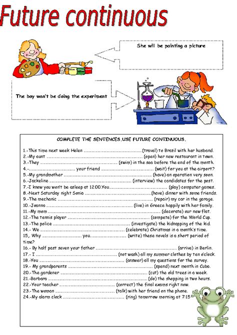 Future Tense Worksheets 3rd Grade Verb Worksheets Have Fun