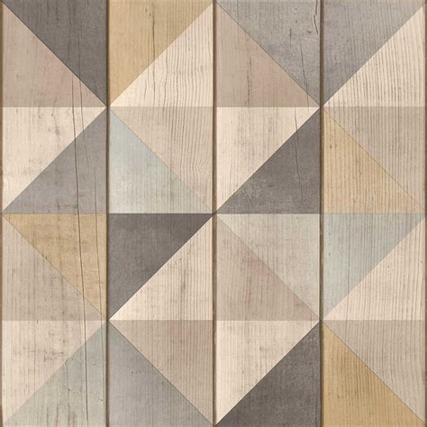 Geo Wood By Albany Neutral Wallpaper Wallpaper Direct Papel