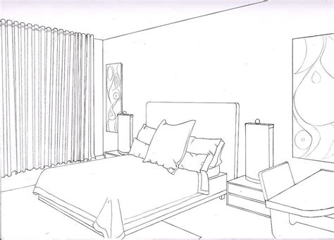One Point Perspective Bedroom Smallroomsdesigns Perspective