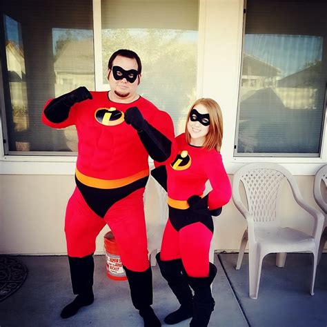 We Decided To Go As Mr And Mrs Incredible For Our Halloween Party Last Night Halloween