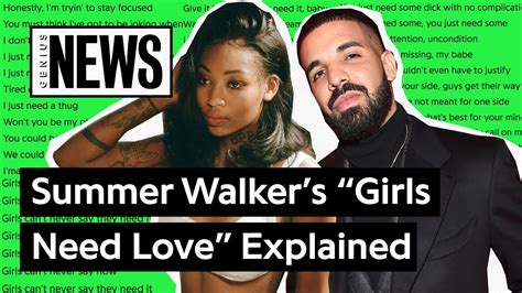 Summer Walker And Drakes Girls Need Love Remix Explained Song