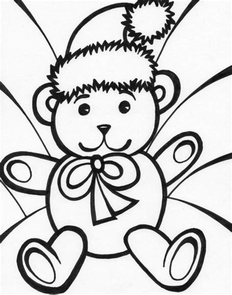 Stuffed Animal Coloring Pages - Coloring Home