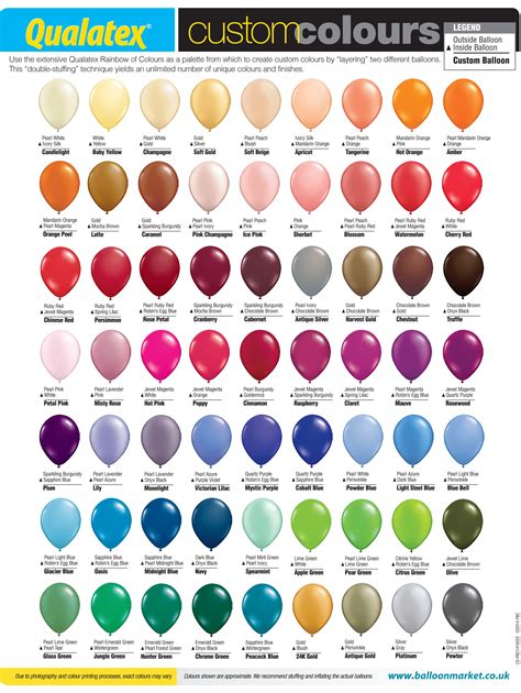 Creating Custom Colours By Layering 2 Qualatex Balloons Love Balloon