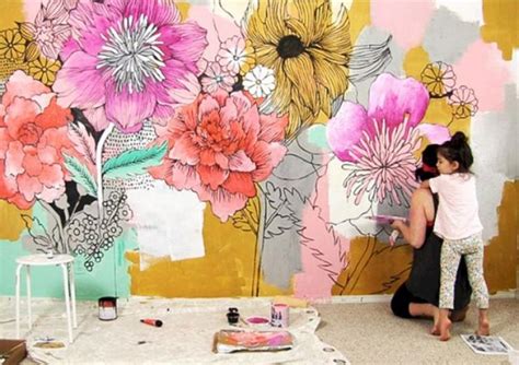 30 Pretty Flower Wall Decor Ideas For Creative Wall Decor Ideas