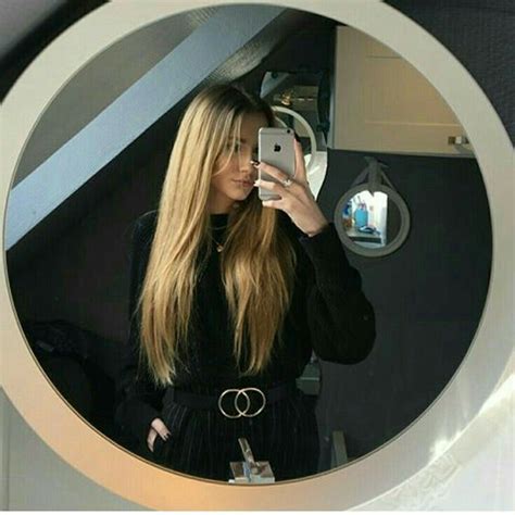 Blonde Teen Selfie Mirror Shot Telegraph