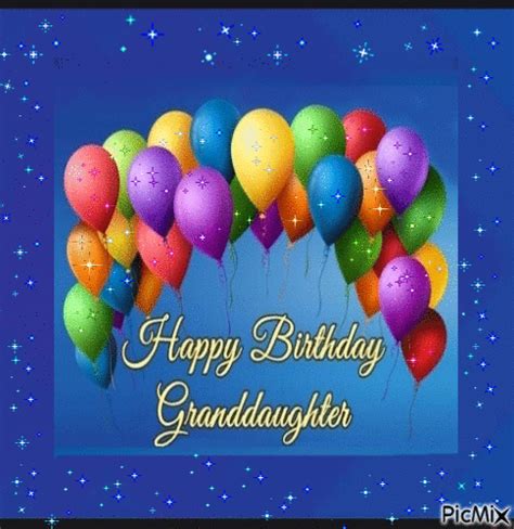 Happy Birthday Granddaughter Animated Images And Photos Finder