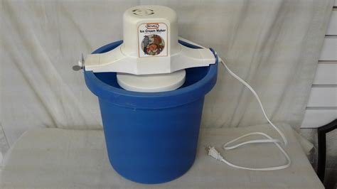 Lot Detail Rival Electric Ice Cream Maker