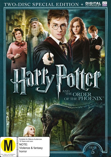 Harry Potter Year 5 The Order Of The Phoenix Dvd Buy Now At
