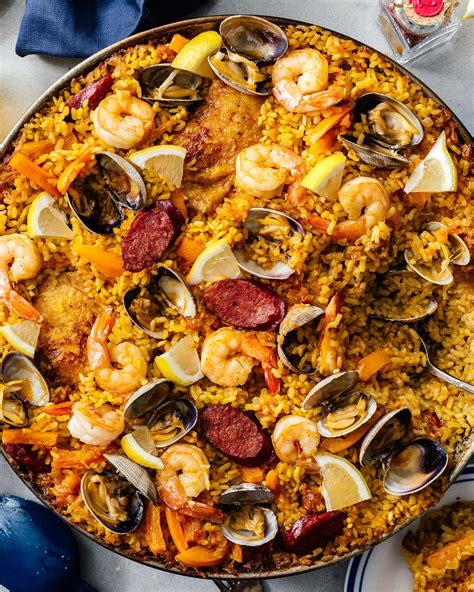 Traditional Spanish Paella Recipe Seafood Besto Blog