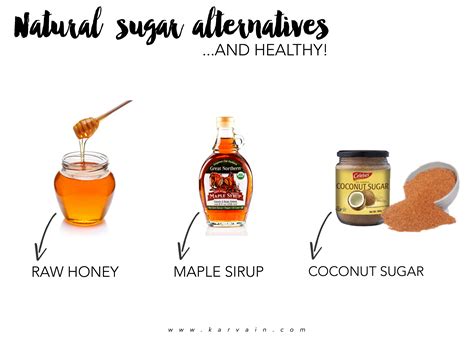 Sugar alcohols can be found naturally in some produce or created in a lab. 3 NATURAL SUGAR ALTERNATIVES | KARVAIN