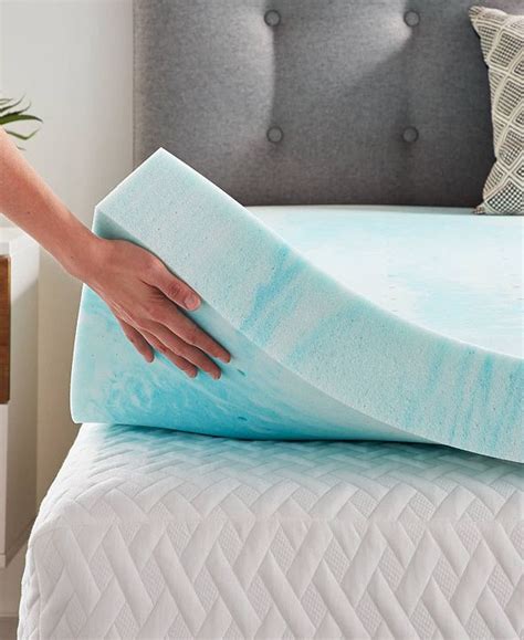 Designed to contour to the shape of your body for the ultimate in sleeping comfort. Lucid 4" Gel Swirl Memory Foam Mattress Topper, Twin XL ...
