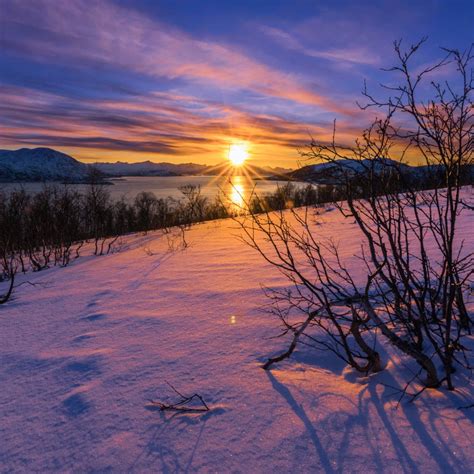 🇳🇴 Winter Sunset Island Of Sommarøy Norway Sommaroy By Manuel