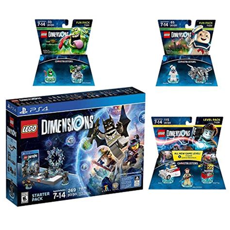 Lego Dimensions Ghostbusters Starter Pack Peter Venkman Level Pack