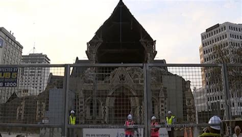 Christchurch Cathedral Receives Blessing To Begin Physical Restoration