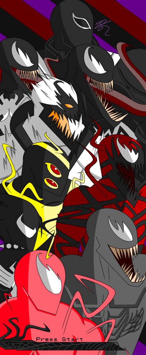 Symbiote Fighters The Latest Venom Fanart That I Drew Just Then R
