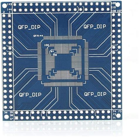2 Pack Qfp 64 Lqfp 64 Tqfp 64 To Dip 64 For Breadboard Prototyping