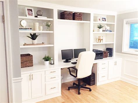 Built In Desk Reveal In 2020 Home Office Design Ikea Home Office