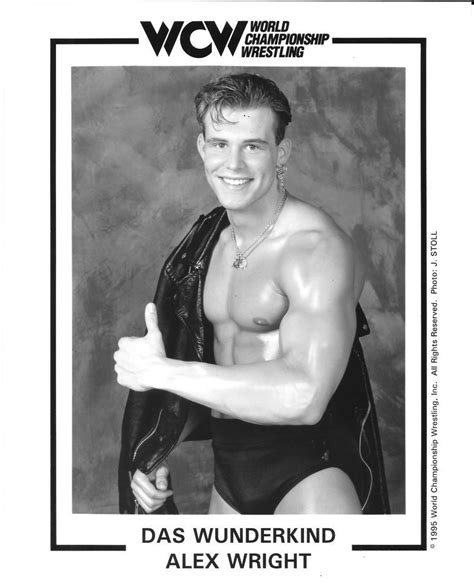 Alex Wright Wcw Promo Photo From 1995 In 2022 Photo Pro Wrestling