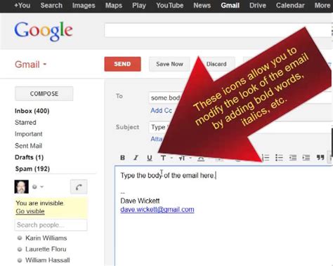 Send Picture With Gmail Youtube