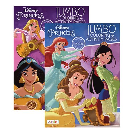 Wholesale Jumbo Disney Princess Coloring And Activity Books Dollardays