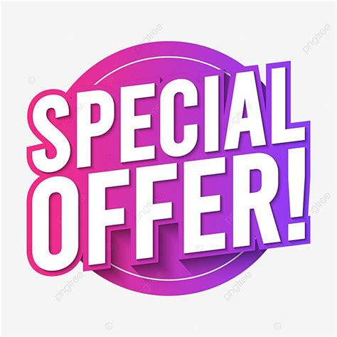 Specialofferspecial Offersognposterspecial Offer Signspecial