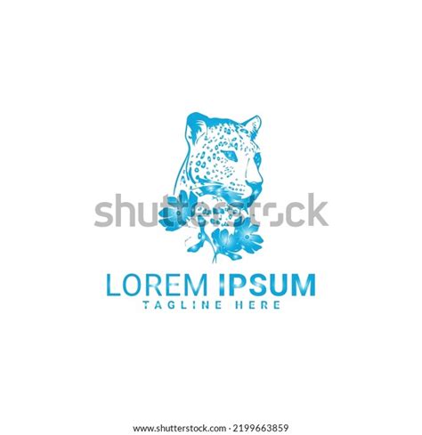 Jaguar Panthera Logo Vector Illustrator Template Stock Vector Royalty