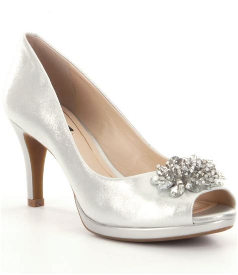 Dillards Womens Evening Shoes Bridal Wedding Shoes Evening Shoes