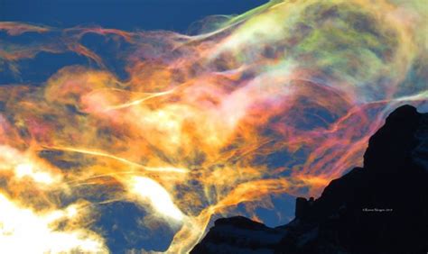 Pictures Intense And Rare Fire Rainbow Electrifies The Sky Over