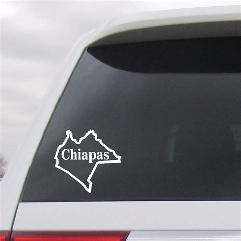 Chiapas Mexico State Chp Decal Vinyl Tuxtla Gutierrez Window Sticker Ebay