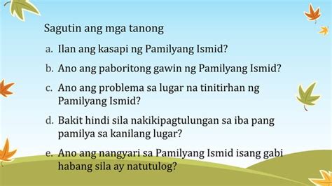 Ang Mabuting Pakikipag Ugnayan Ng Aking Pamilya Sa Ibang Pamilya Ppt