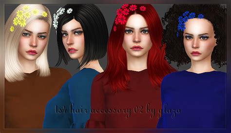 Hair Accessory 02 At All By Glaza Sims 4 Updates