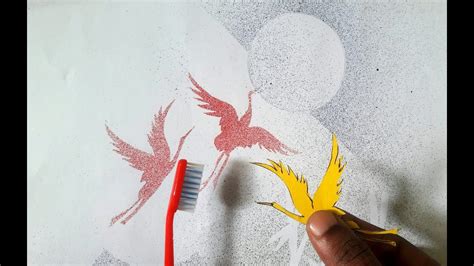 Amazing Spray Painting With Tooth Brush Diy You Should Know