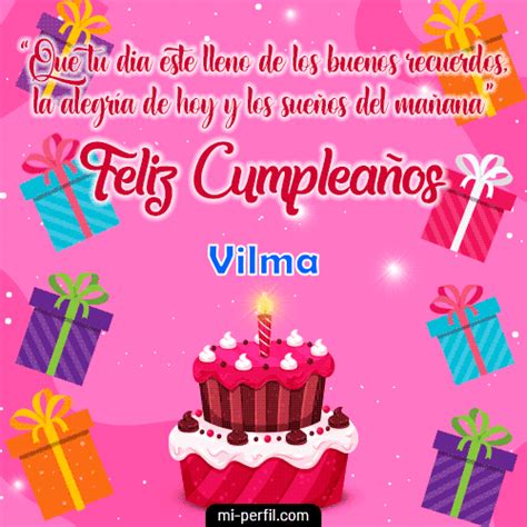 🎂feliz Cumpleaños 7 Vilma