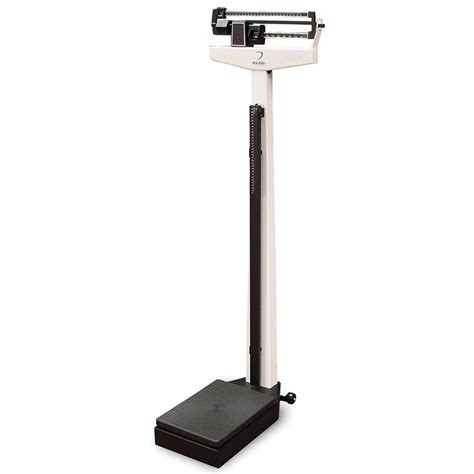 Mechanical Physician Scale With Height Rod Lbkg Medline Capital