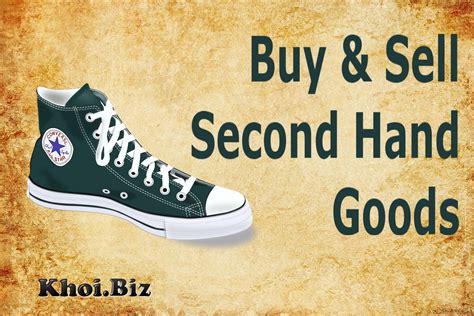 Buy And Sell Second Hand Goods Make Money Online How To Make Money