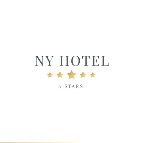Five Stars Hotel Logo Hotel Logo Hotel Logo Design Five Star Hotel
