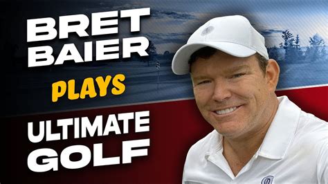 bret baier from fox news plays ultimate golf youtube