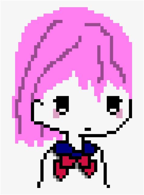 Pixel Art Pixel Anime Girl