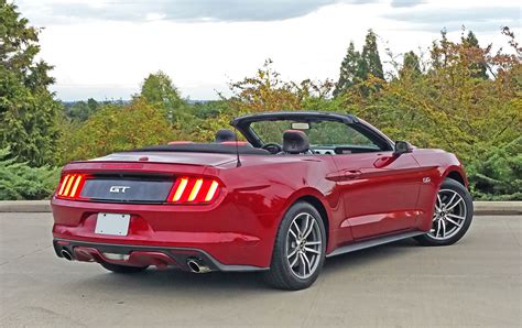 2015 Ford Mustang Gt Premium Convertible Road Test Review The Car