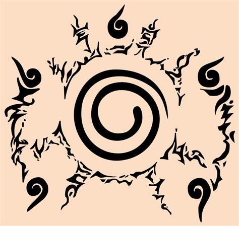 Naruto Seal With Five Element By Gaianna On Deviantart