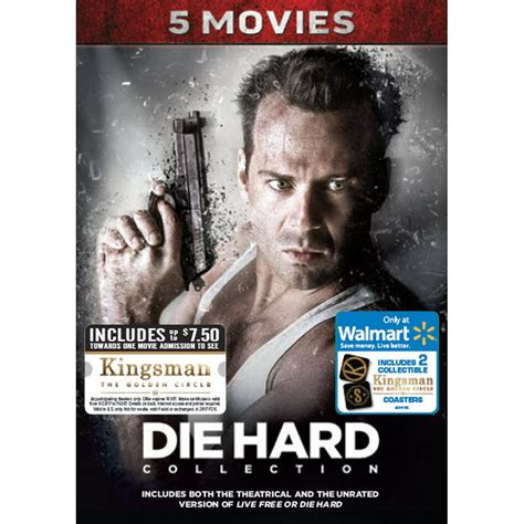 Die Hard 5 Movie Collection Walmart Exclusive Dvd