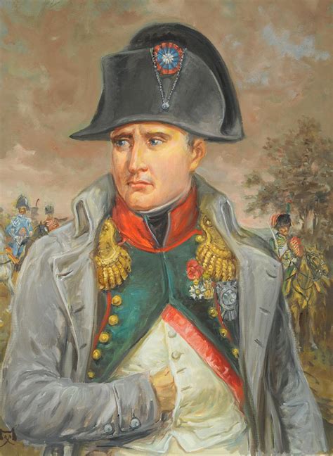 Leliepvre EugÈne Portrait De Lempereur Napoléon 1er En Redingote