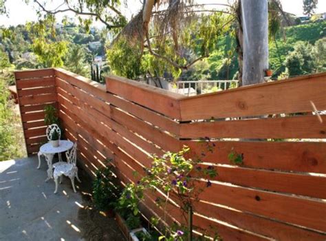 Building A Horizontal Plank Fence Designoutdoor