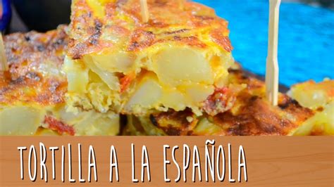 Tortilla A La Española Con Chorizo Colorado Comamos Casero Youtube