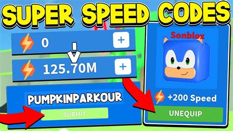 All Max Speed Pet Codes In Speed Run Simulator Roblox