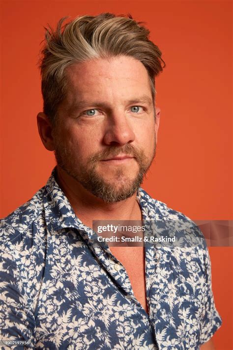 Zachary Knighton From Cbss Magnum Pi Poses For A Portrait In